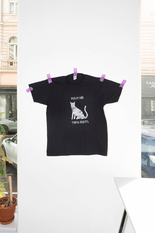 PUSSY SAID TRANS RIGHTS t-shirt