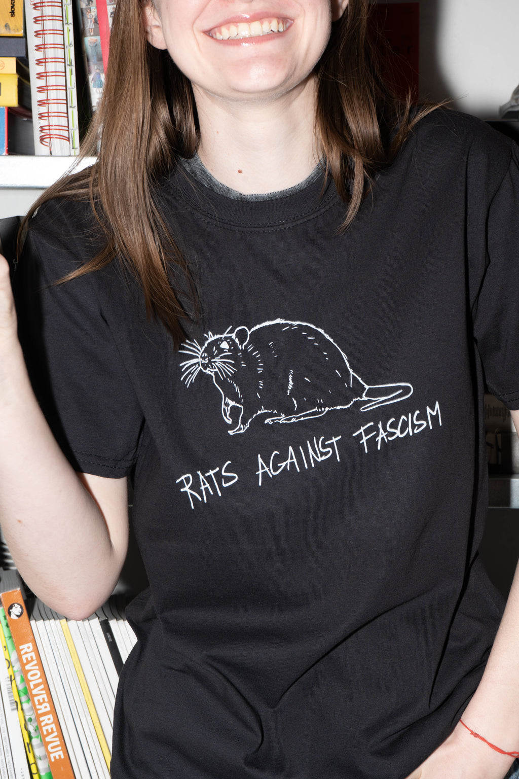 RATS AGAINST FASCISM t-shirt