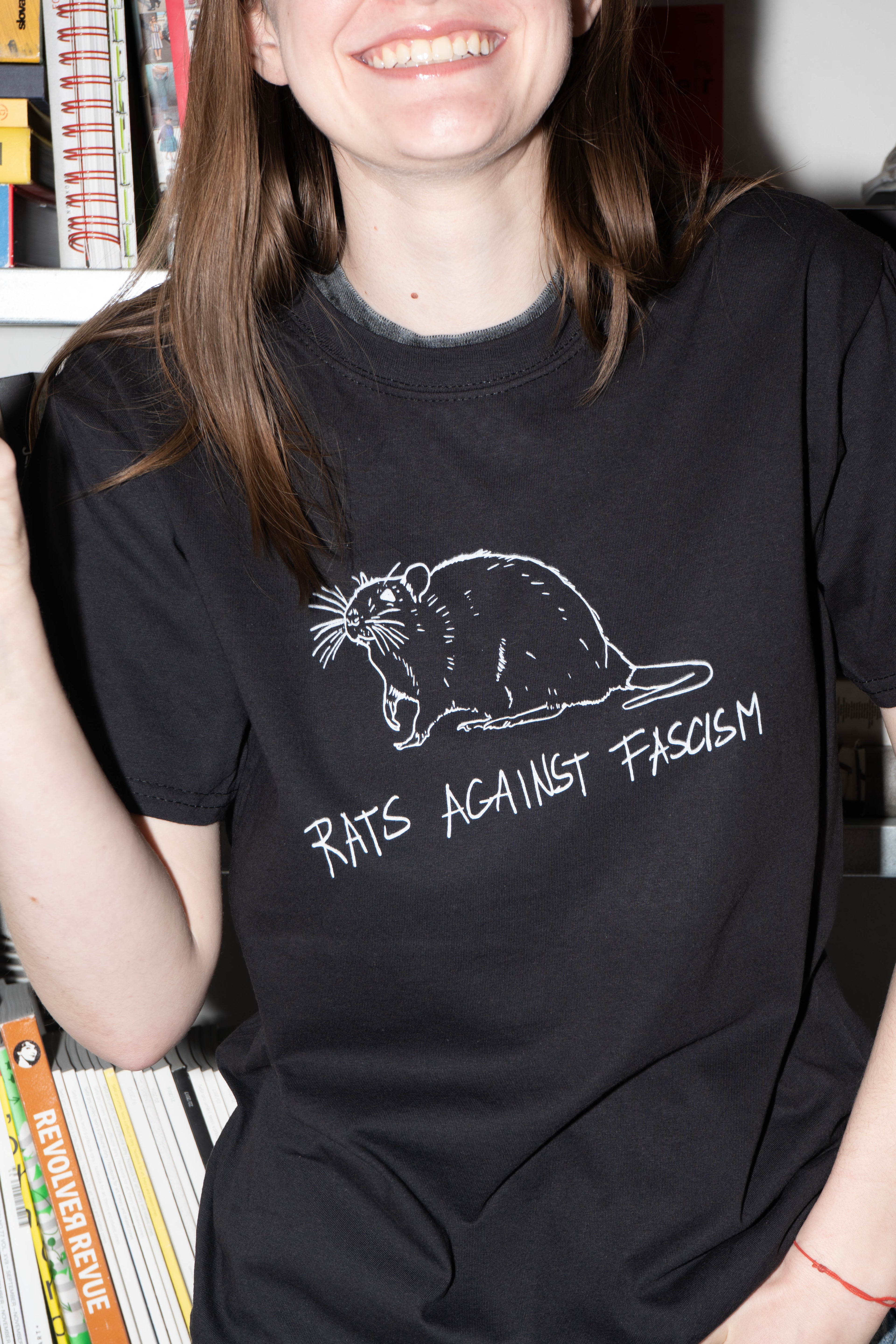 RATS AGAINST FASCISM t-shirt