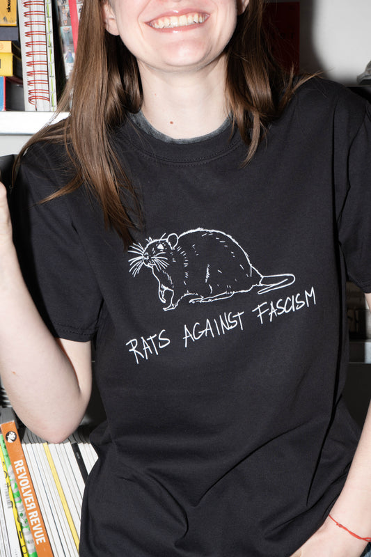 RATS AGAINST FASCISM t-shirt