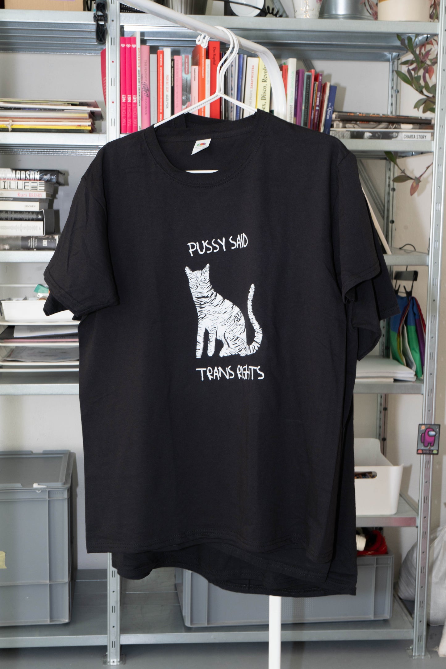 PUSSY SAID TRANS RIGHTS t-shirt